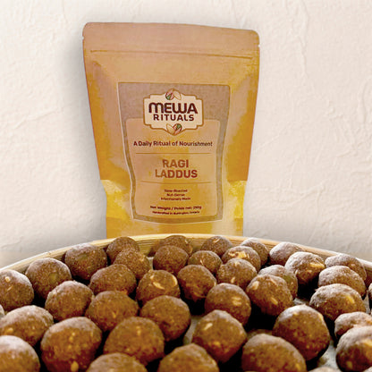 Ragi Laddus | Traditional Energy Bites | Mewa Rituals