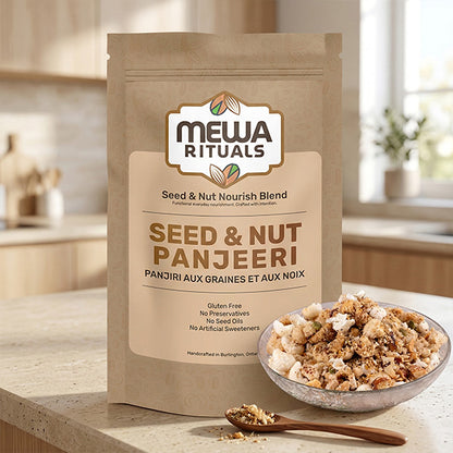 Seed & Nut Panjeeri | Functional Snack | Mewa Rituals